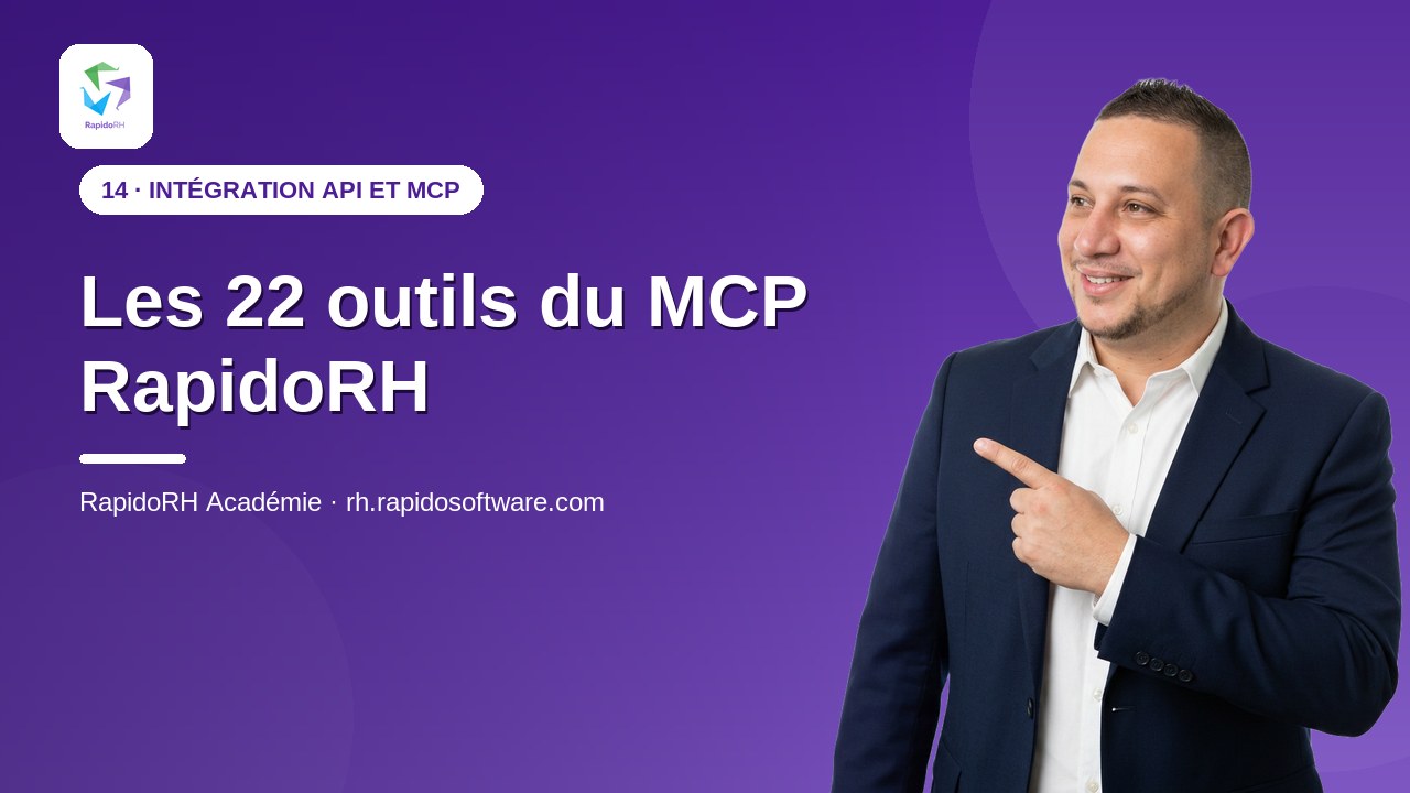 Tutoriel vidéo RapidoRH — Les 22 outils du MCP RapidoRH : vignette de la vidéo